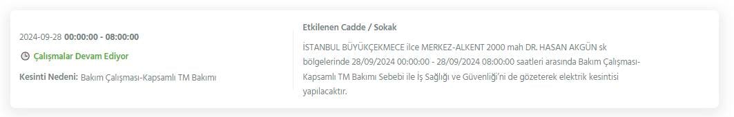 İstanbul'un 18 ilçesinde elektrikler kesilecek! BEDAŞ detayları açıkladı 18